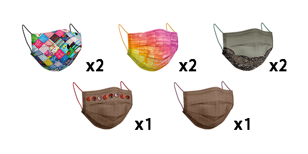 disposable face masks